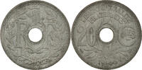 France 20 Centimes Coin, Lindauer, Paris, Zinc, KM:907.1 -