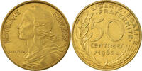 France 50 Centimes Coin, Marianne, Paris, Col à 4 plis -