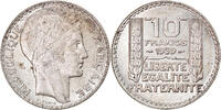France 10 Francs Coin, Turin, Paris, Silver, KM:878 -