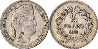 France 1/4 Franc Coin, Louis-Philippe, Lyon, Silver -