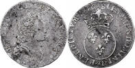 France 1/10 Écu vertugadin Louis XV, Perpignan, Silver -