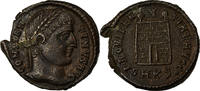 Nummus Coin, Constantine I, Kyzikos, Copper, RIC:34 -