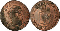 France Liard Coin, Louis XVI, Liard, Lille, Copper -