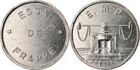 France 10 Francs Coin, 5 sets of grooves, Nickel -