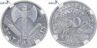 France 50 Centimes Bazor, Castelsarrasin, Aluminum, GENI -