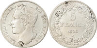 Belgium 5 Francs, 5 Frank Coin, Leopold I, Silver, KM:3.2 -