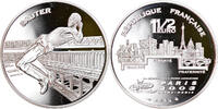 France 1-1/2 Euro High-Jump, Paris, Proof, Silver, KM:1997 -