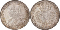 France 24 Sols, 1/5 ECU Coin, Louis XV, 1/5 Écu aux branches d'olivier -