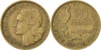 France 20 Francs Coin, Guiraud, Beaumont le Roger -