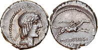 Denarius Calpurnia, Rome, Silver, Crawford:340/1 -