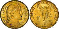 France 10 Francs Coin, Concours de La Fleur, ESSAI -