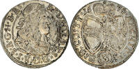 Austria 3 Kreuzer Coin, Leopold I, Hall, Silver, KM:1245 -