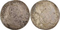 France 1/2 ECU, 43 Sols Coin, Louis XIV, 1/2 Écu aux insignes, Amiens -