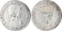 France 1/12 ECU, 10 Sols Coin, Louis XIV, 1/12 Écu à la mèche longue -