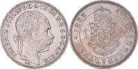 Hungary Forint Coin, Franz Joseph I, Kremnitz, Silver, KM:469 -