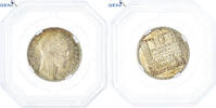 France 10 Francs Coin, Turin, Paris, GENI, MS63, Silver, KM:878 -