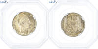 France 10 Francs Coin, Turin, Paris, GENI, MS64, Silver, KM:878 -