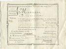 France Traite Colonies, Isle de France, 15000 Livres, L'Orient, 1780-07-18, AU -