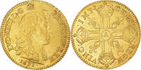 France Louis d'Or Louis XIV, Louis d'or à la tête nue, Paris, Gold -