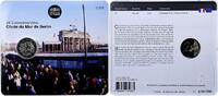 France 2 Euro Fall of the Wall of Berlin, MDP, Bimetallic -