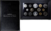 France Coffret 1 c. à 100 frs. Série FDC, MDP -