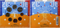 France Set 1 ct. - 2 Euro BU, MDP -