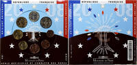 France Set 1 ct. - 2 Euro BU, MDP -