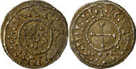 France Denier Coin, Charles le Chauve, Curtisasonien -