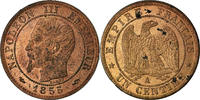 France Centime Coin, Napoleon III, Napoléon III, Paris, Bronze -