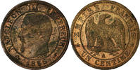 France Centime Coin, Napoleon III, Napoléon III, Paris -