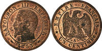 France Centime Coin, Napoleon III, Napoléon III, Paris -