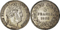 France 5 Francs Coin, Louis-Philippe, Marseille, Silver -