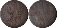 German States Heller Coin, FRANKFURT AM MAIN, Copper, KM:301 -