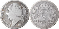 France 2 Francs Coin, Louis XVIII, Louis XVIII, Paris -