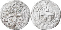 France Denarius Coin, Champagne, Thibaut II, Provins, Silver -