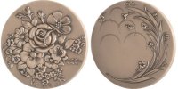 France Medal The Fifth Republic, Flora, Bronze -