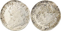 France Ecu Coin, Louis XVI, Écu de Béarn aux branches d'olivier, Pau -