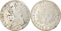 France Ecu Coin, Louis XVI, Écu aux branches d'olivier, Aix -