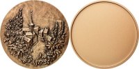 France Medal The Fifth Republic, Arts & Culture, Landry, Bronze -