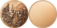 France Medal The Fifth Republic, Flora, Bronze -