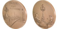 France Medal The Fifth Republic, Arts & Culture, Bronze -