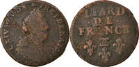 France Liard Coin, Louis XIV, Liard de France au buste âgé, troisième type -
