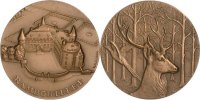 France Medal The Fifth Republic, Arts & Culture, Baron, Bronze -