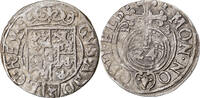 Poland 1/24 Thaler Coin, ELBING, Gustav II Adolph, Silver -