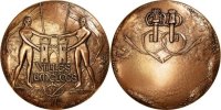 France Medal The Fifth Republic, Arts & Culture, Bronze -