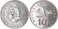 New Caledonia 10 Francs Coin, Paris, Nickel, KM:5 -