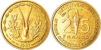 French West Africa 25 Francs Coin, Paris, ESSAI -