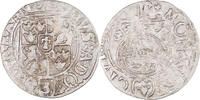 Poland 1/24 Thaler Coin, ELBING, Gustav II Adolph, Silver -