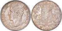 France 5 Francs Coin, Charles X, Marseille, Silver, KM:728.10 -