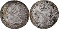France 24 Sols, 1/5 ECU Coin, Louis XV, 1/5 Écu à la vieille tête -
